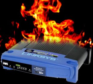 Router on Fire